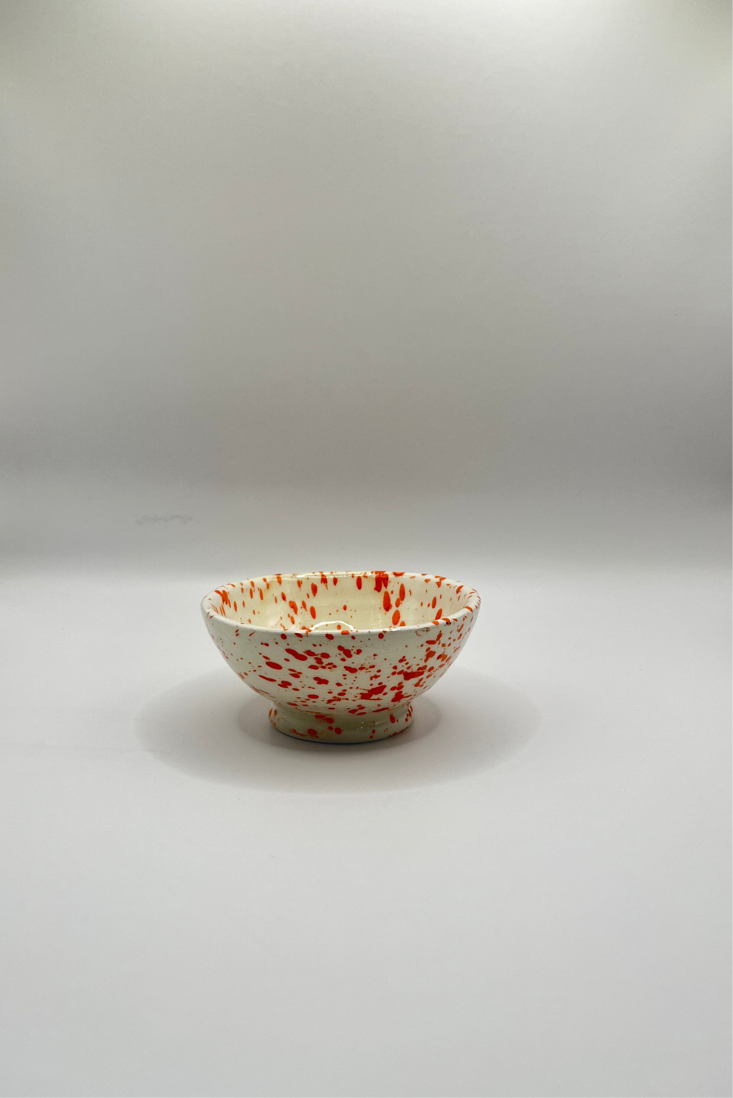 Coupelle mouchetée - ORANGE