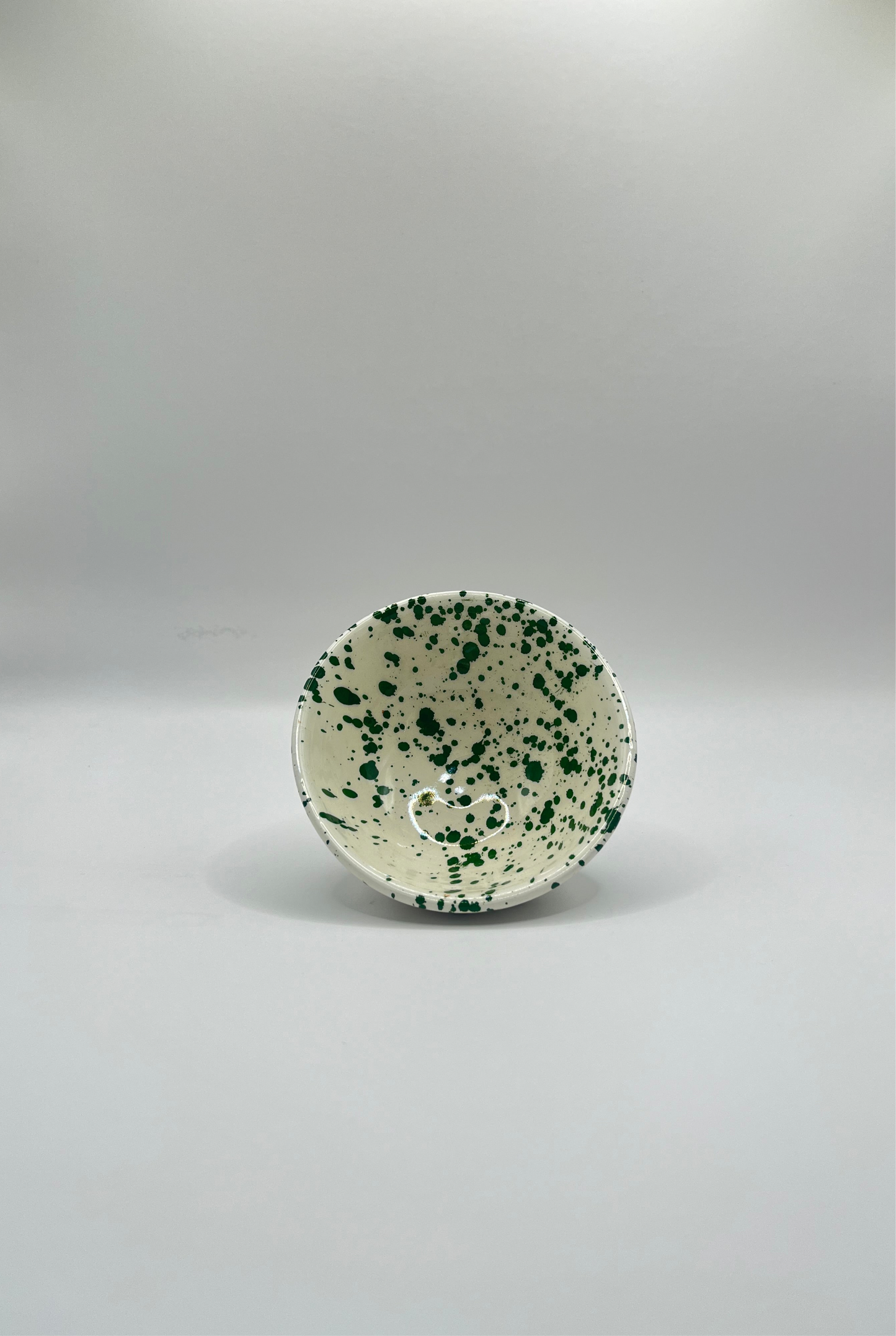 Coupelle mouchetée - VERT