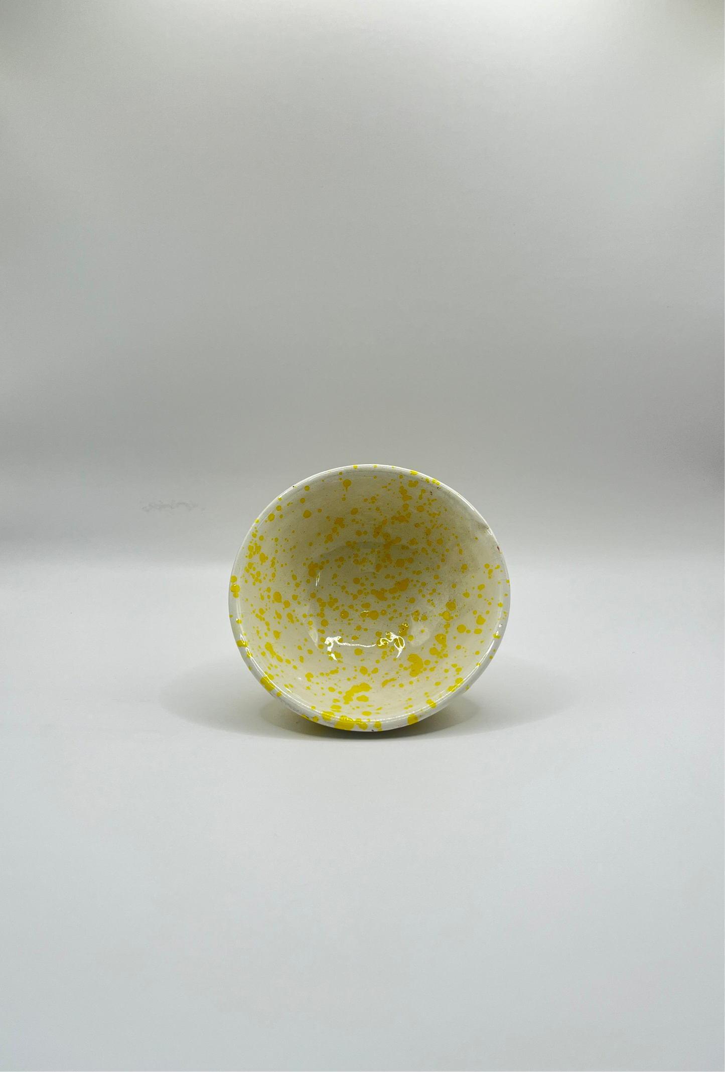 Coupelle mouchetée - JAUNE