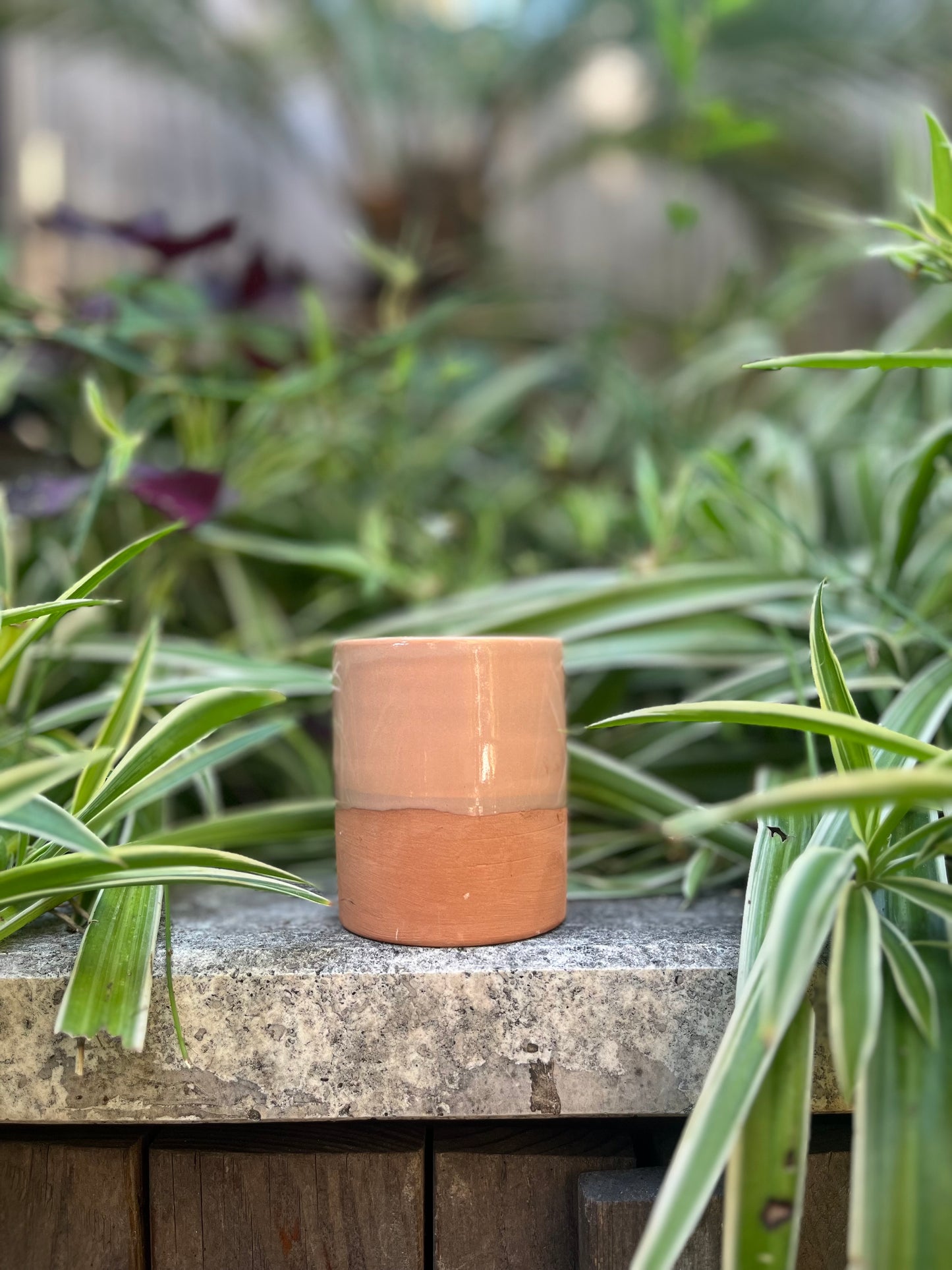 Pot décoratif - MARRON CLAIR