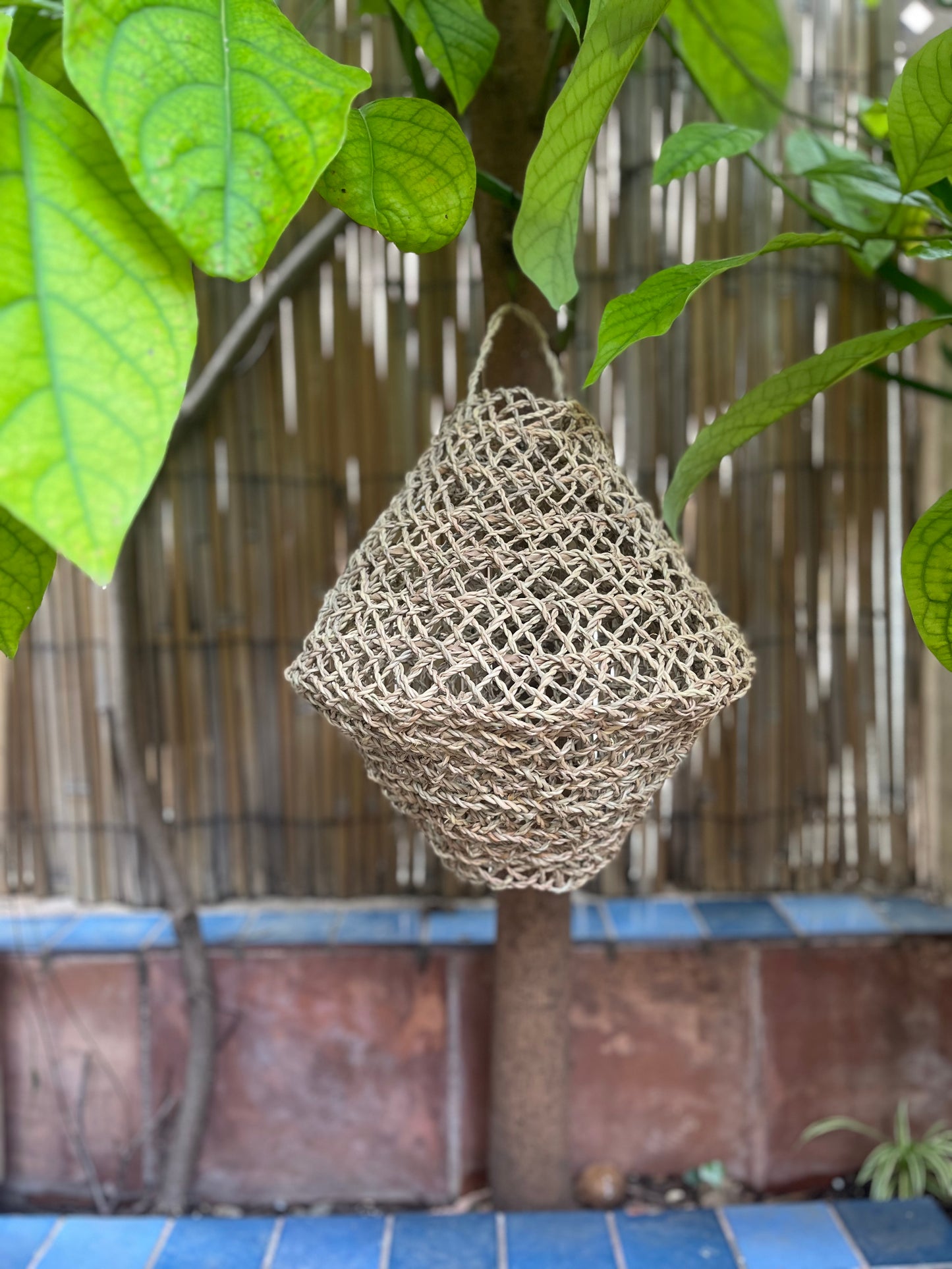 Suspension maille - Losange