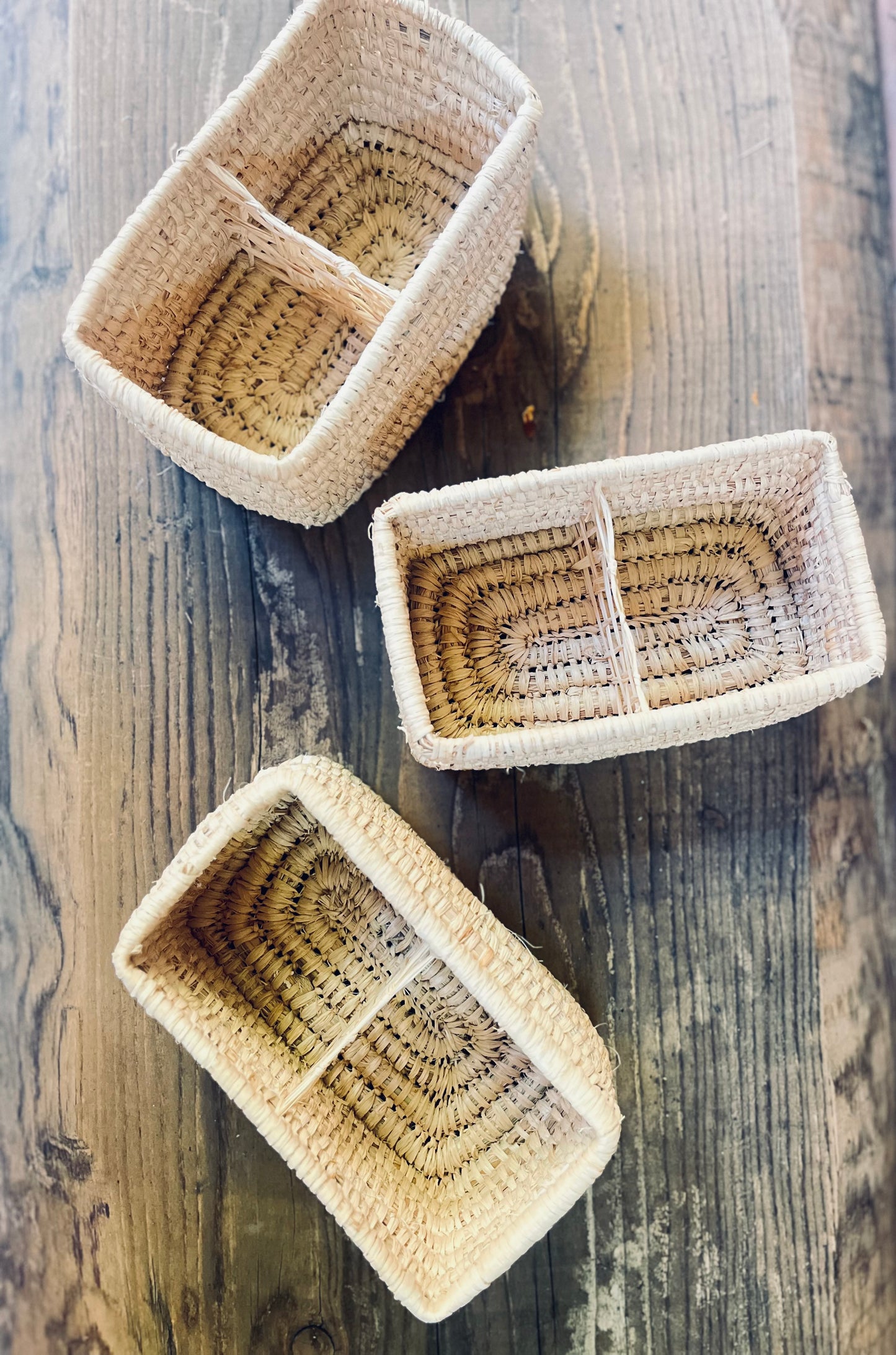 Petit panier à compartiment