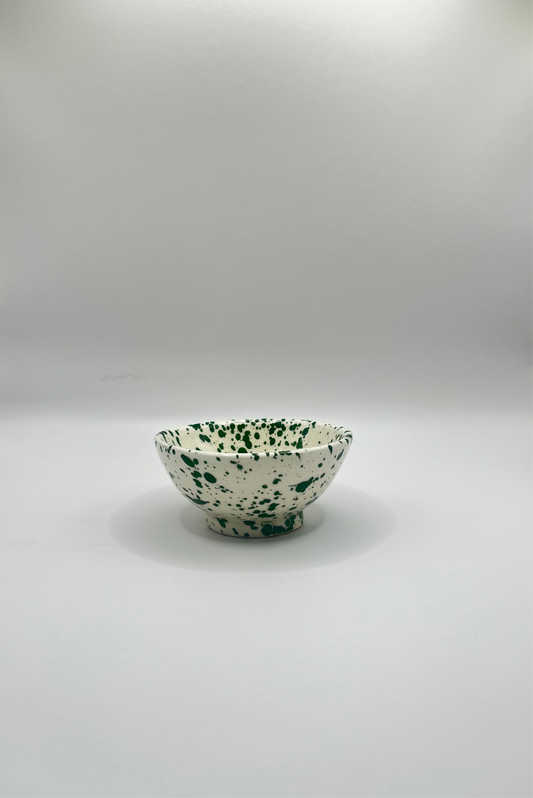 Coupelle mouchetée - VERT