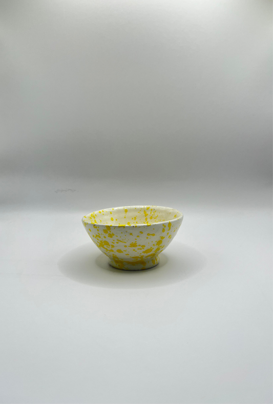 Coupelle mouchetée - JAUNE