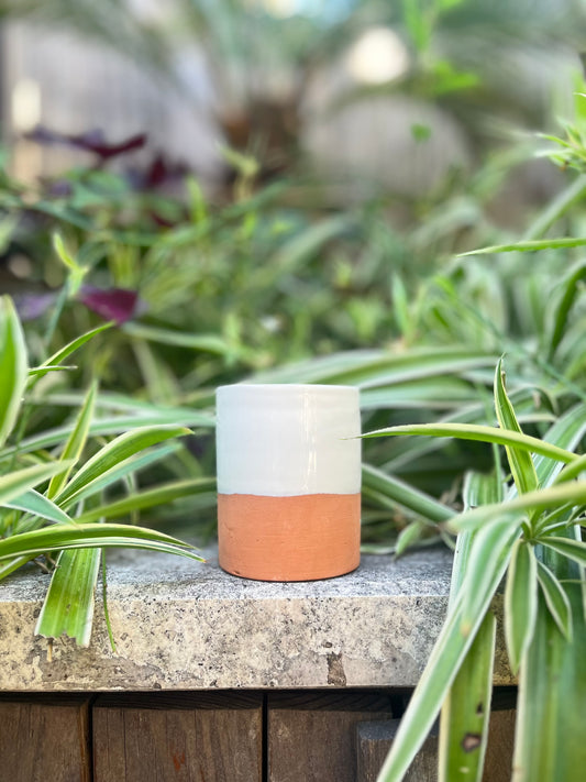 Pot décoratif - BLANC